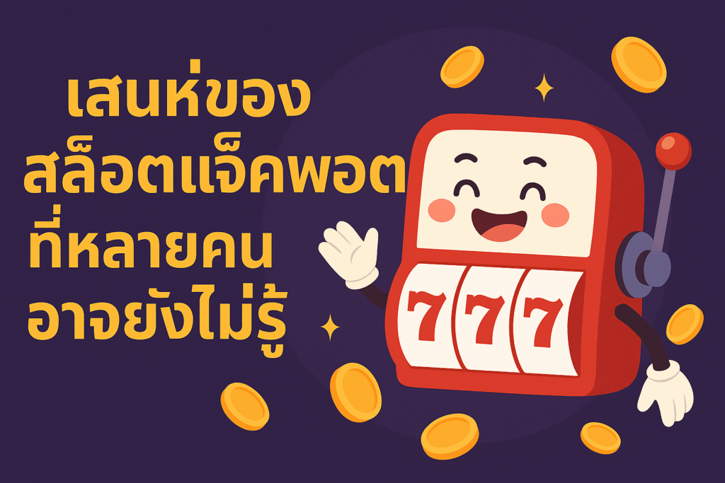 สล็อตเเจ็คพอต ที่หลายคนต้องพูดถึง