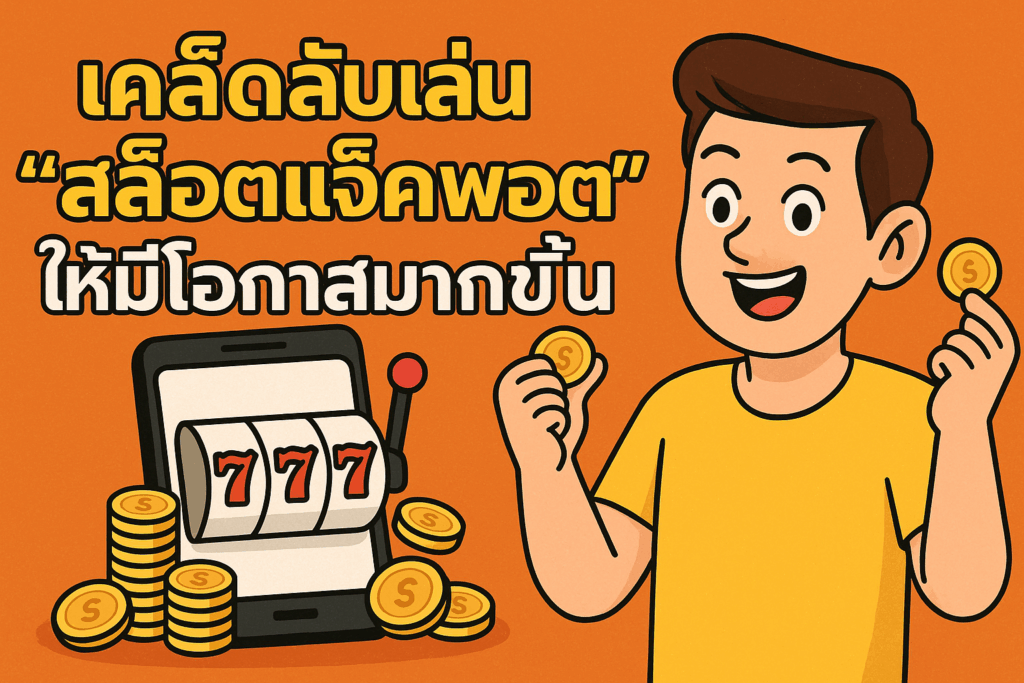 เคล็ดลับเล่นสล็อตเเจ็คพอตให้มีโอกาศมากขึ้น