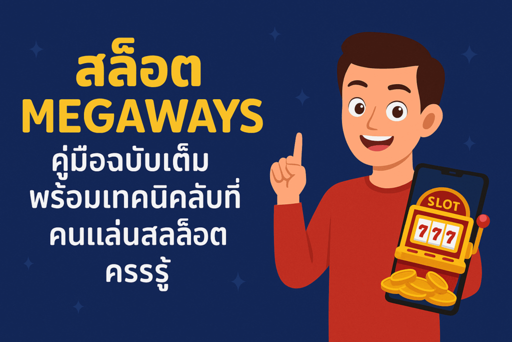 สล็อต megaways คู่มือฉบับใหม่ที่มาพร้อมเทคนิคไม่เหมือนใคร