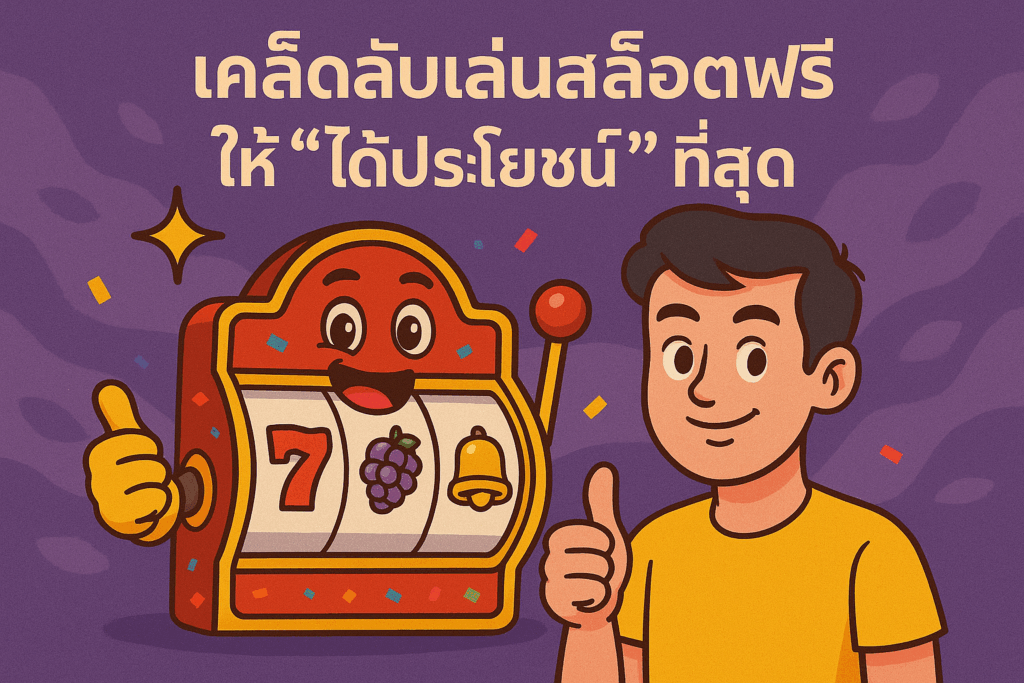เคล็ดลับเล่นสล็อต ให้ได้ประโยชน์ที่สสุด