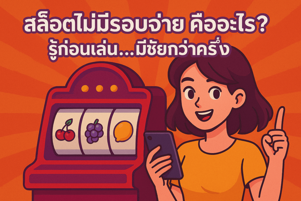 สล็อตไม่มีรอบจ่าย คืออะไร